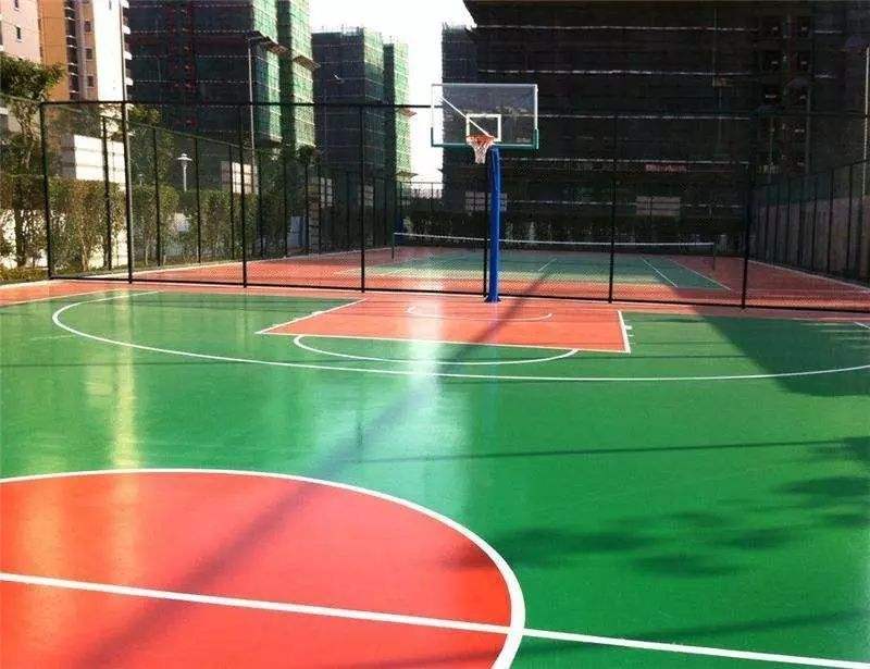 塑胶篮球场